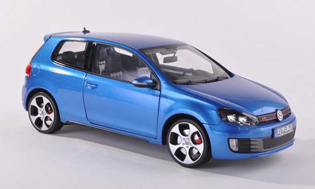 Volkswagen Golf VI GTI 1/43 Norev VI GTI blue 2009 diecast model cars