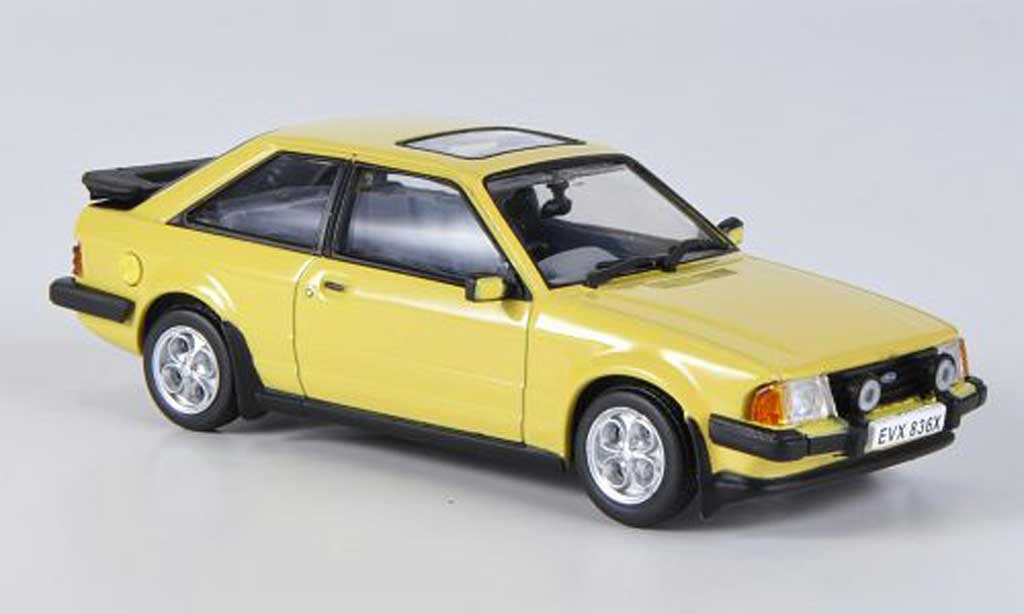 Ford Escort MK3 1/43 Vitesse MK3 XR3 yellow 1981 diecast model cars