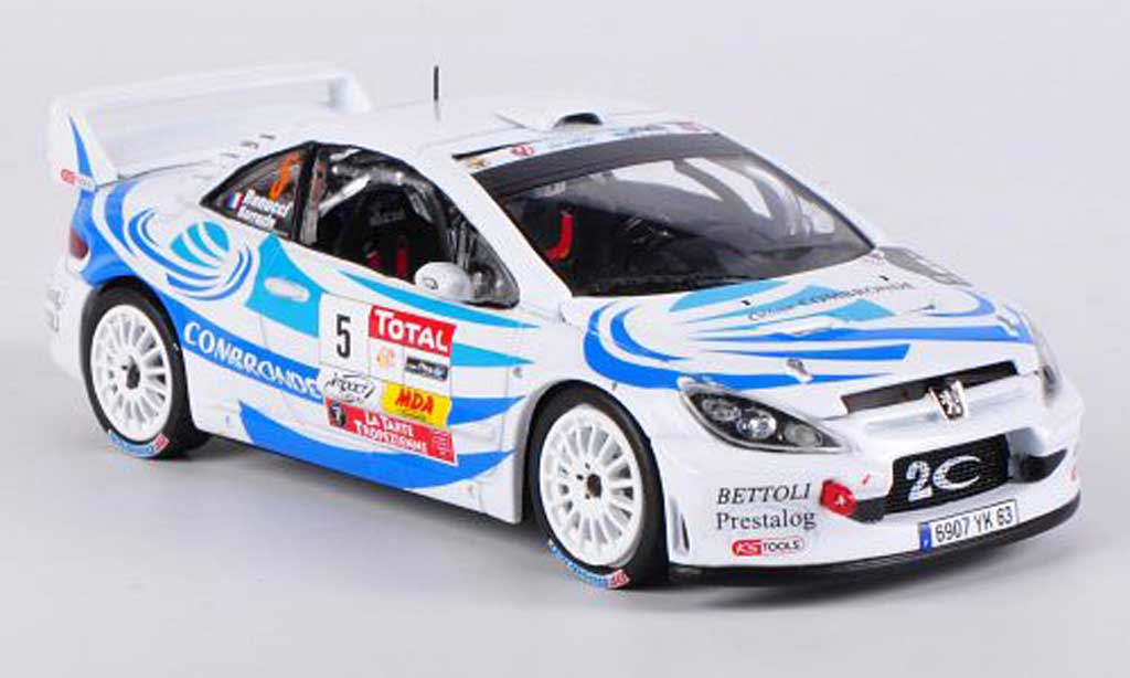 Peugeot 307 WRC 1/43 Vitesse WRC No.5 2nd Rally du Var S.Sarrazin/J.Renucci diecast model cars