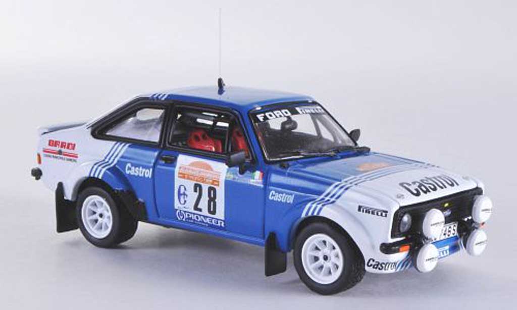 Ford Escort RS 1800 1/43 Vitesse RS 1800 MKII No.28 Castrol A.Presotto / M.Perissutti Rally Sanremo 1981 diecast model cars