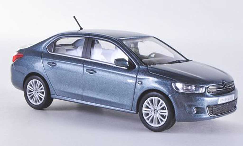 Citroen C Elysee 1/43 Norev Elysee grey 2012 diecast model cars