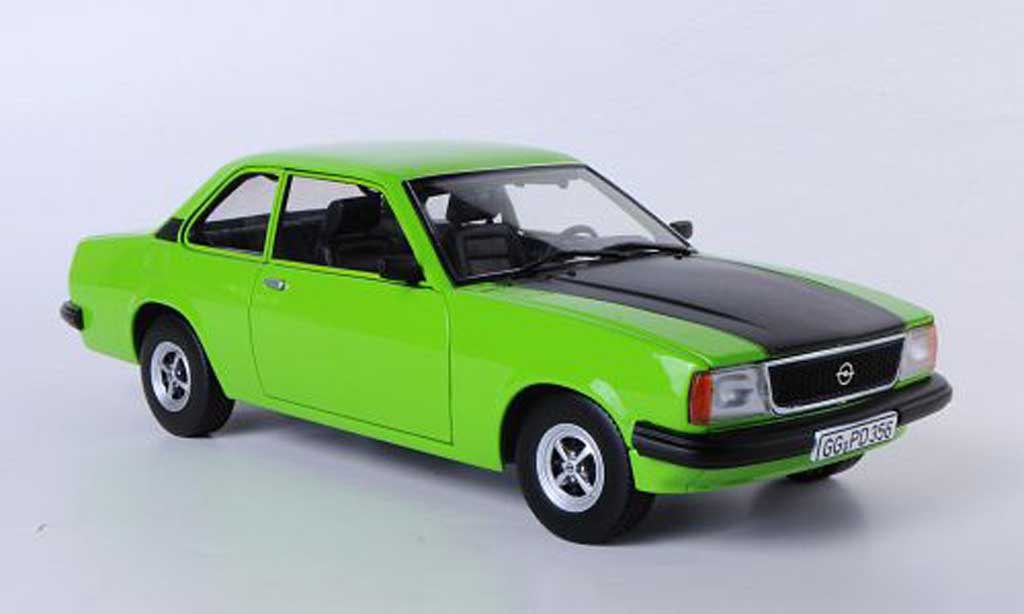Opel Ascona B 1/18 Sun Star B SR grun/black diecast model cars