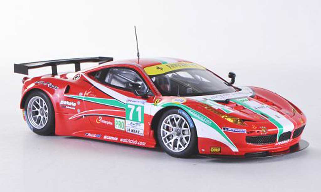 Ferrari 458 Italia GT2 1/43 Fujimi Italia GT2 No.71 AF Corse 24h Le Mans 2012 diecast model cars