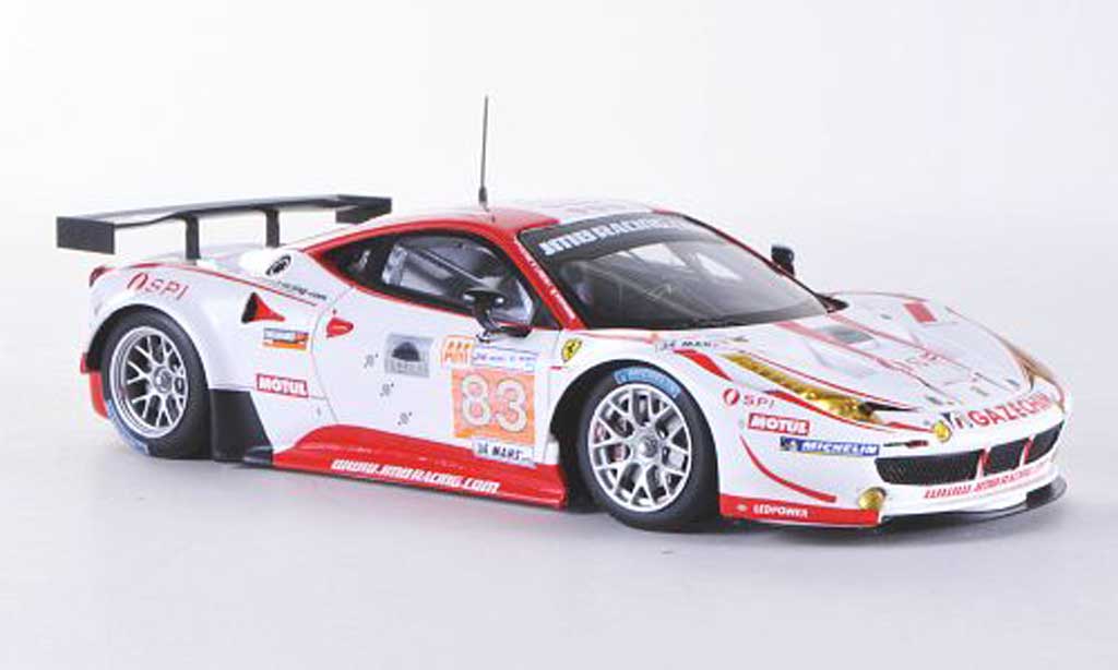 Ferrari 458 Italia GT2 1/43 Fujimi Italia GT2 No.83 JMB Racing 24h Le Mans 2012 diecast model cars