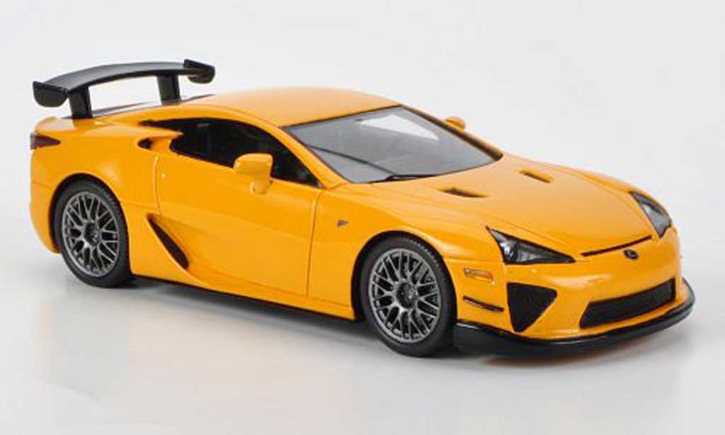 Lexus LFA 1/43 Ebbro Nurburgring Package orange diecast model cars