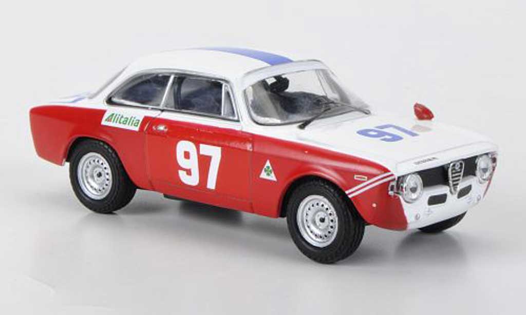 Alfa Romeo Giulia 1600 GTA 1/43 M4 1600 GTA No.97 Rizzo / Alongi Targa Florio 1971 diecast model cars