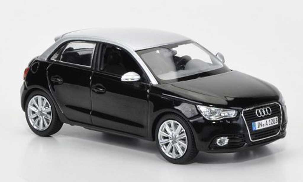 Audi A1 1/43 Kyosho Sportback black/grey 2012 diecast model cars