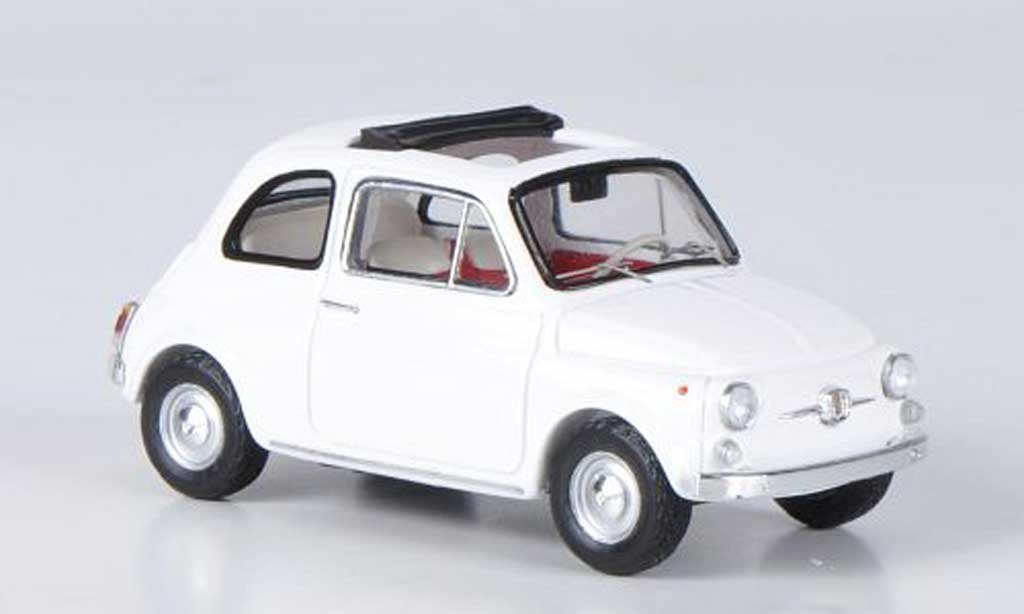 Fiat 500 1/43 Ebbro F white 1965 diecast model cars