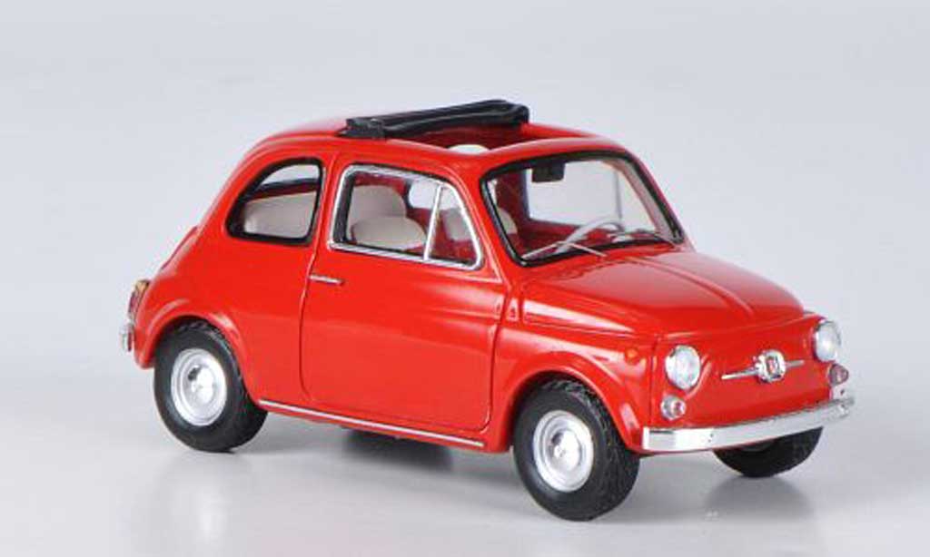 Fiat 500 1/43 Ebbro F red 1965 diecast model cars