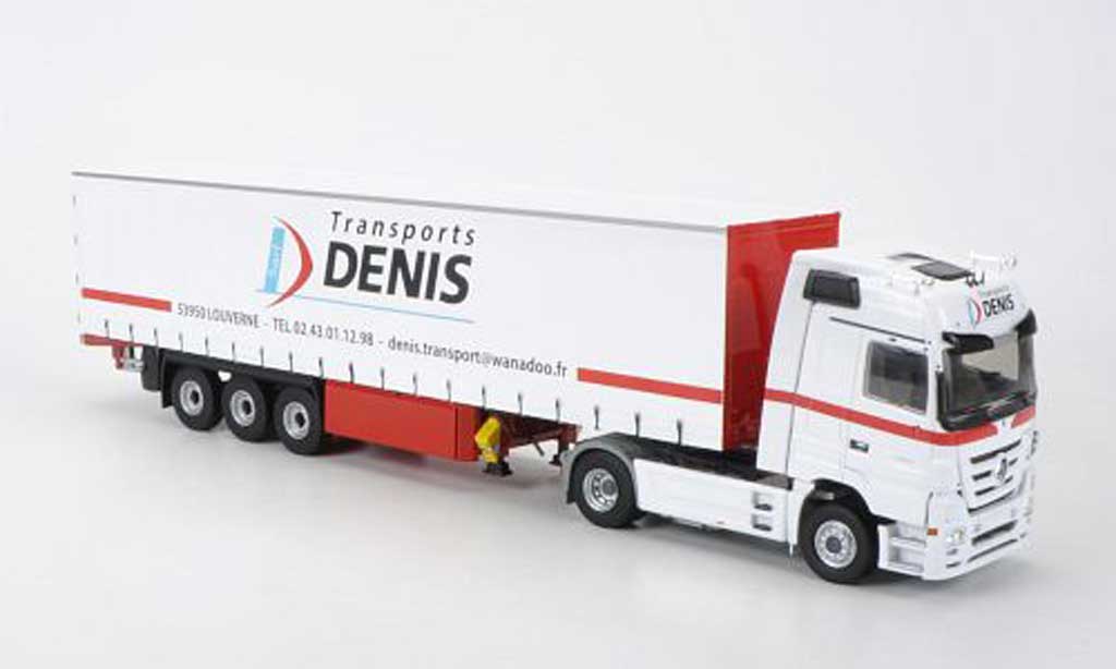 Mercedes Actros 1/43 Eligor MP3 Transports Denis Gardinenplanen-SZ diecast model cars
