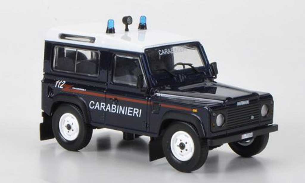 Land Rover 90 1/43 Hachette Defender Carabinieri 1995 diecast model cars