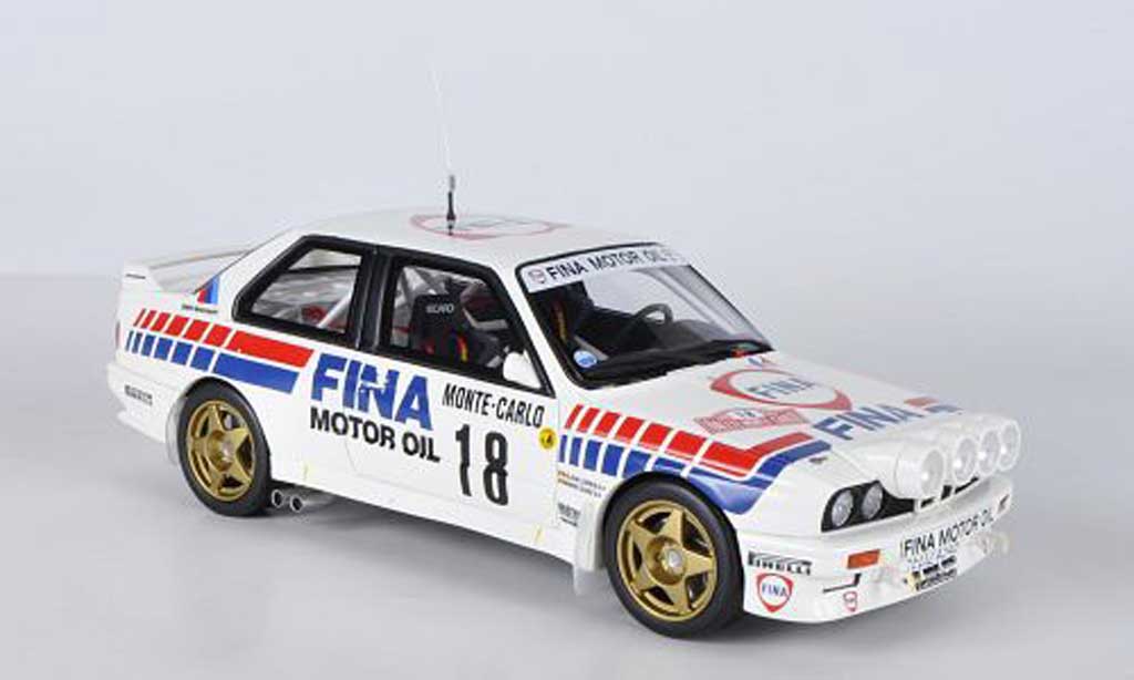 Bmw M3 E30 1/18 Ottomobile E30 Gr.ANo.18FinaM.Duez / A.LopesRally Monte Carlo 1989 diecast model cars