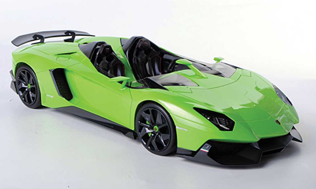 Lamborghini Aventador J 1/18 MR Collection J grun 2012 diecast model cars
