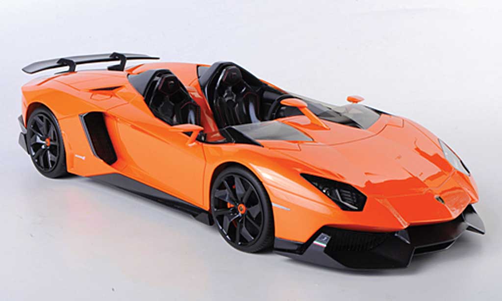 Lamborghini Aventador J 1/18 MR Collection J orange 2012 diecast model cars