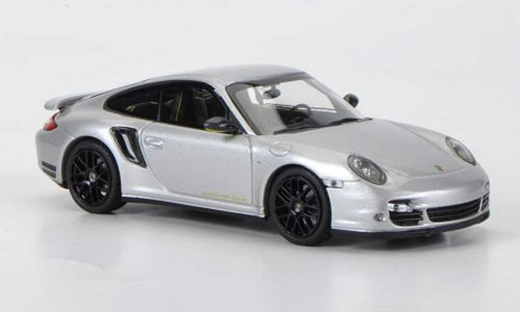 Porsche 997 Turbo S 1/43 Minichamps Turbo S ''Edition 918 Spyder'' grey diecast model cars