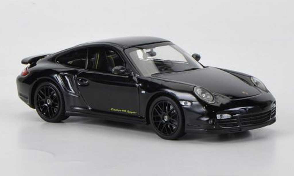 Porsche 997 Turbo S 1/43 Minichamps Turbo S ''Edition 918 Spyder'' black diecast model cars