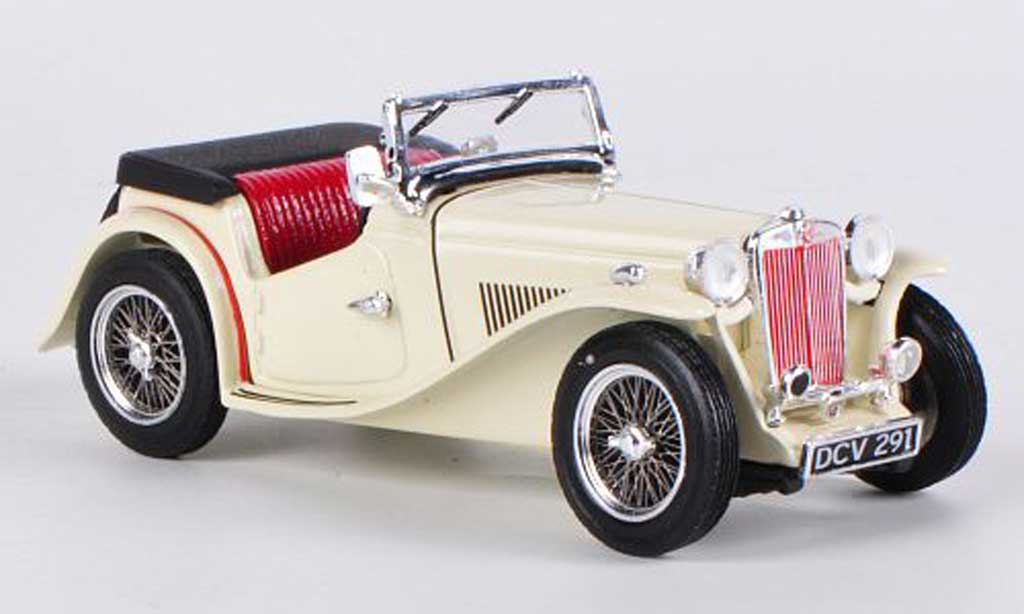 MG TC 1/43 Vitesse offen cream 1945 diecast model cars