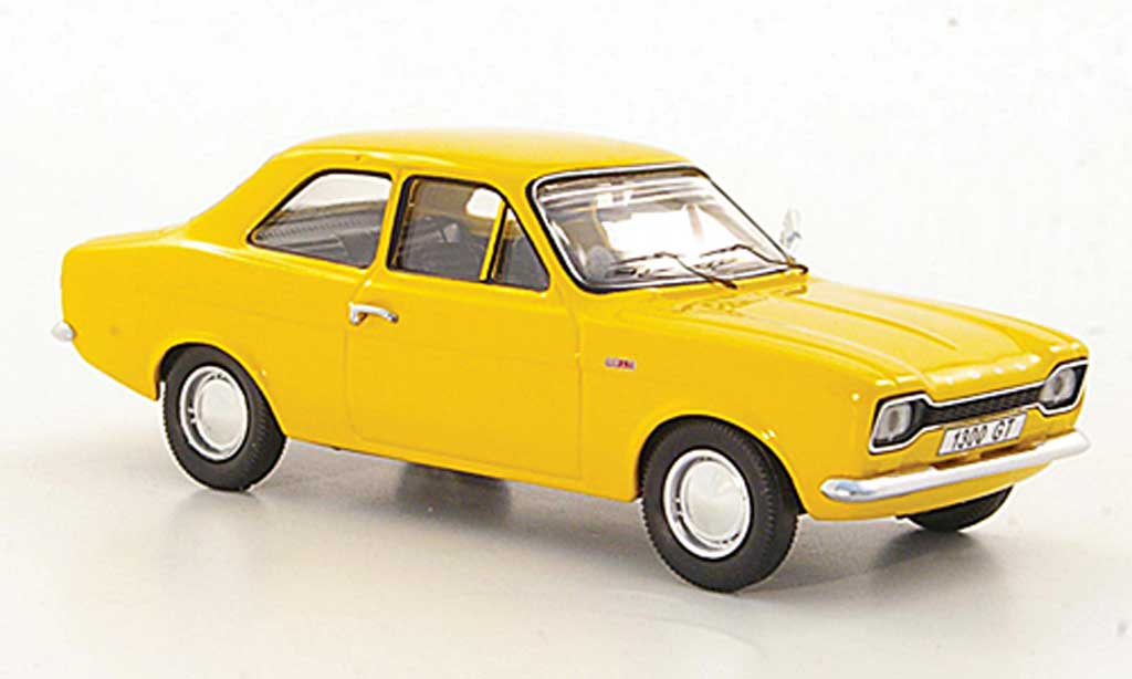 Ford Escort MK1 1/43 Trofeu MK1 1300 GT yellow LHD 1968 diecast model cars