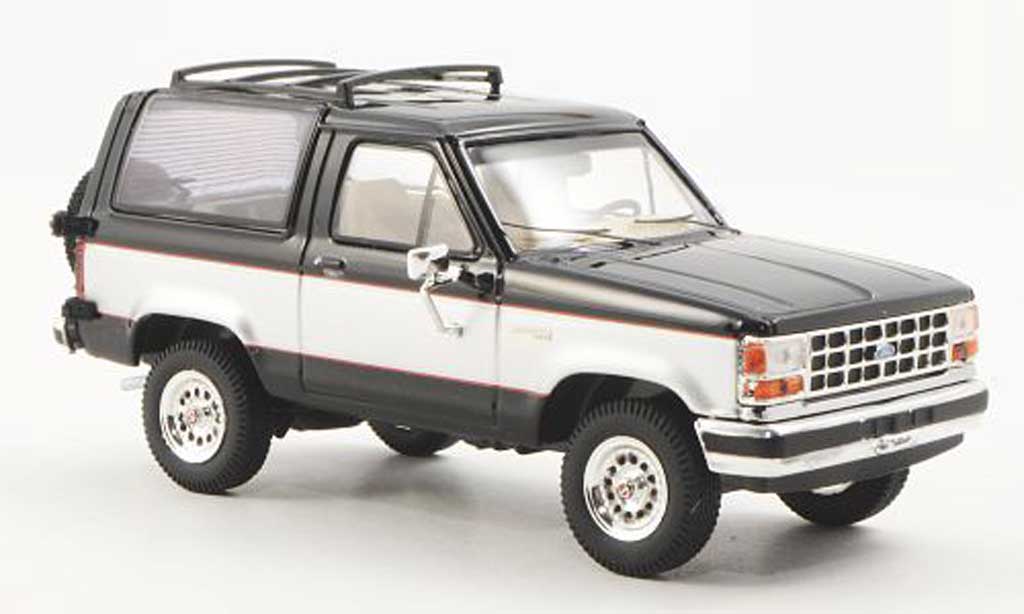 Ford Bronco 1/43 Premium X II black/grey 1989 diecast model cars