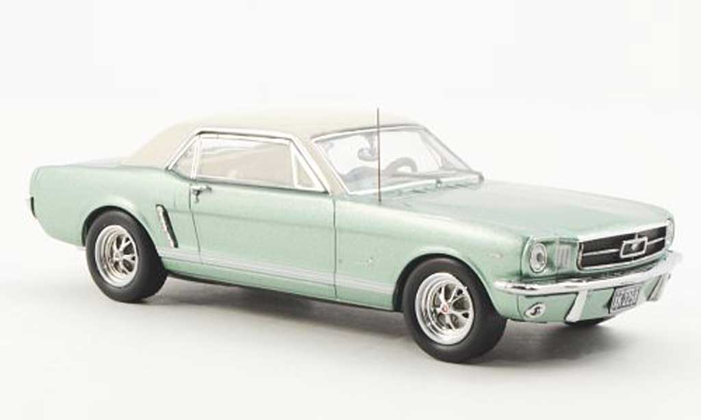 Ford Mustang 1965 1/43 Premium X 1965 grun diecast model cars