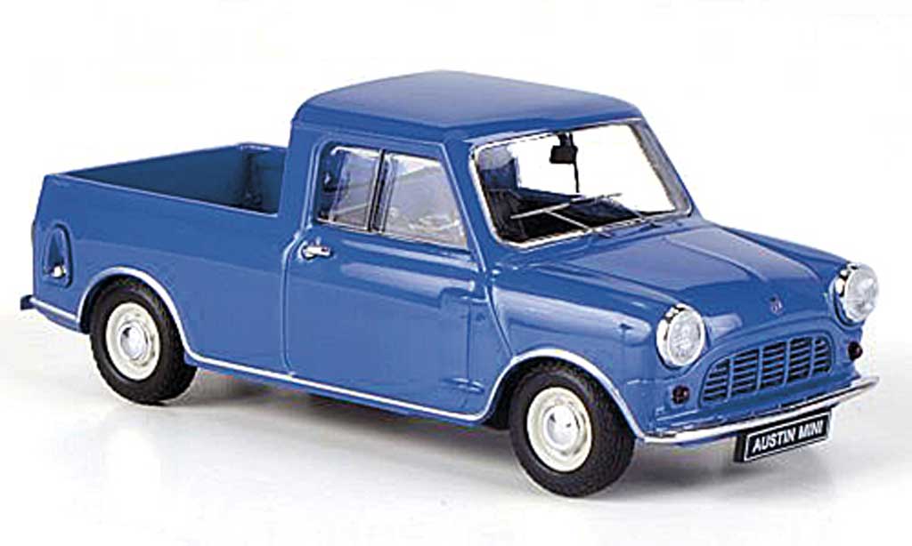 Austin Mini Pick Up 1/43 Ebbro 1/4 ton blue RHD 1961 diecast model cars