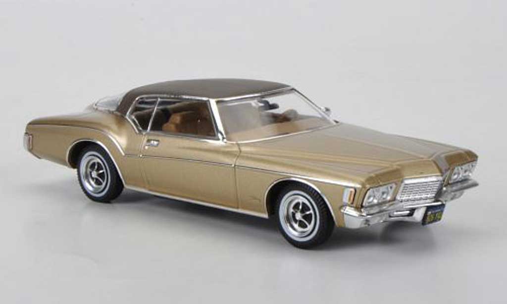 Buick Riviera 1972 1/43 Premium X 1972 Coupe gold/brown Sondermodell limitierte Auflage 750 Stuck diecast model cars