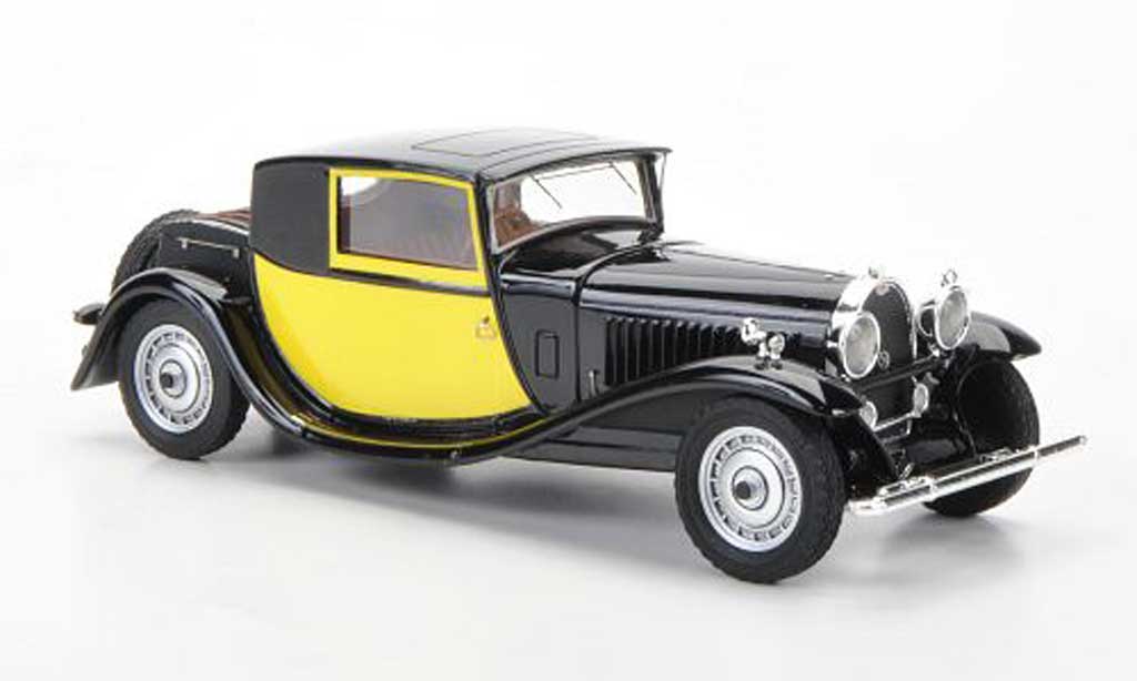 Bugatti 46 1/43 Luxcar Coupe Fiacre black/yellow 1929 diecast model cars