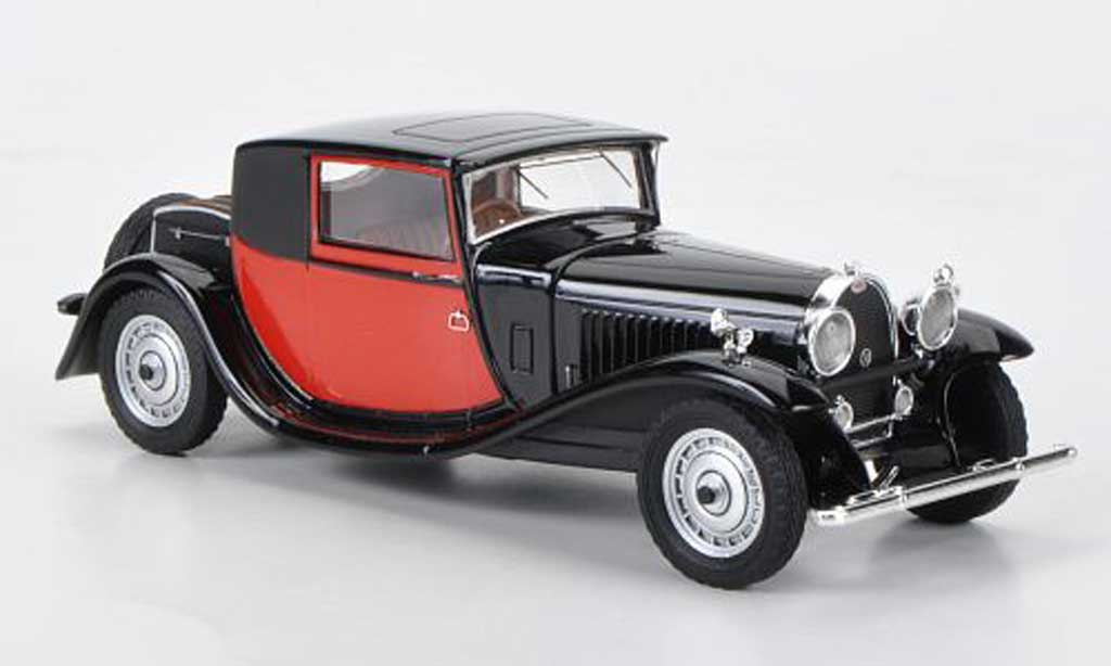 Bugatti 46 1/43 Luxcar Coupe Fiacre black/red 1929 diecast model cars