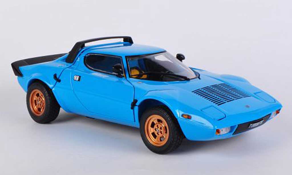 Lancia Stratos 1/18 Sun Star blue 1975 diecast model cars