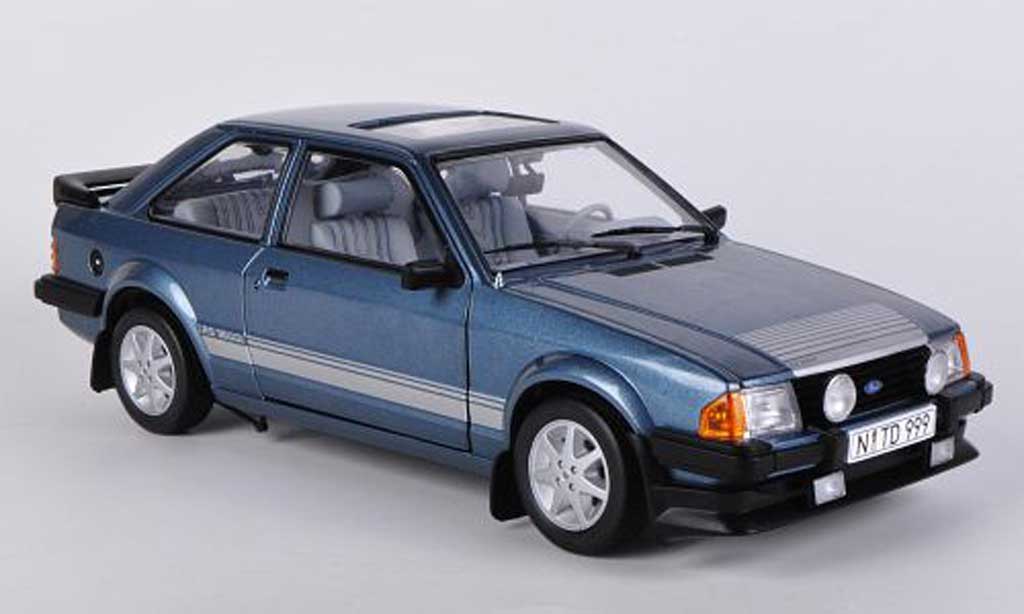 Ford Escort RS 1600 1/18 Sun Star RS 1600 blue 1984 diecast model cars