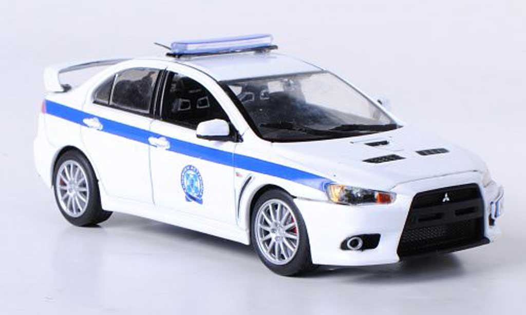 Mitsubishi Lancer Evolution X 1/43 Vitesse Evolution X Police Griechenland diecast model cars