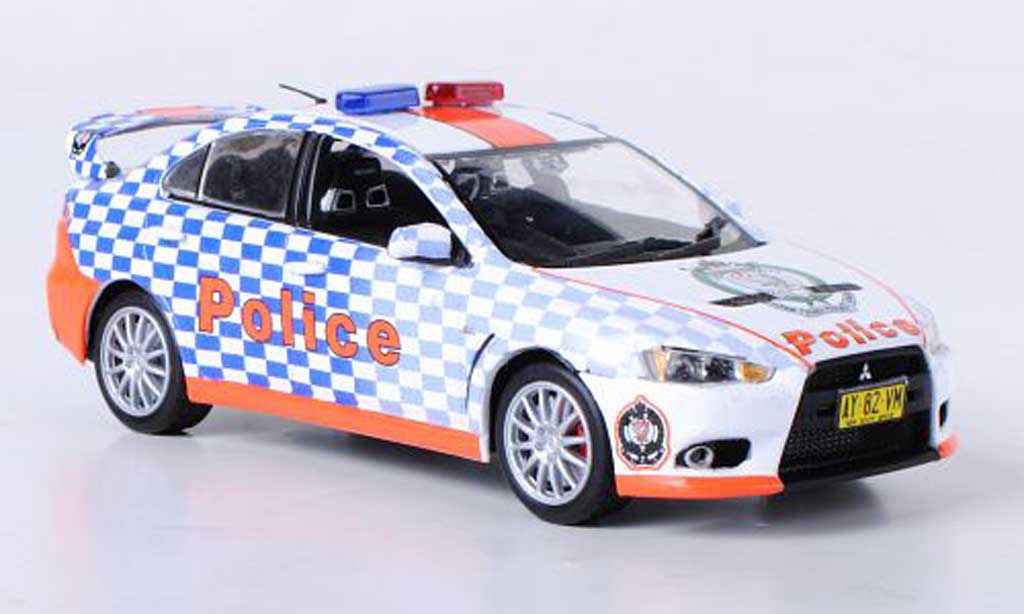 Mitsubishi Lancer Evolution X 1/43 Vitesse Evolution X Police Australien diecast model cars