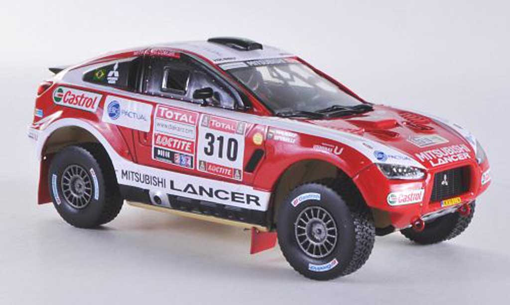 Mitsubishi Racing Lancer 1/43 Vitesse No.310 G.Spinelli / H.Youssef Rally Dakar 2012 diecast model cars