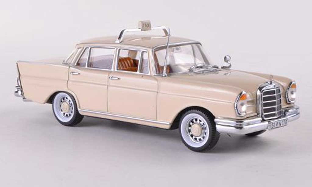 Mercedes 220 SE 1/43 Vitesse SE (W111) Taxi Berlin beige 1959 diecast model cars