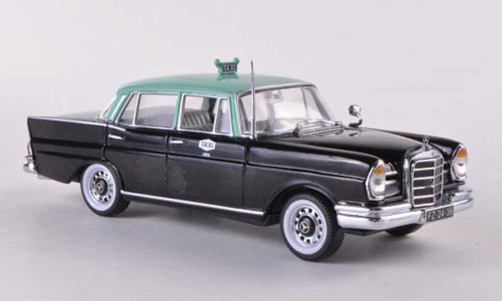 Mercedes 220 SE 1/43 Vitesse SE (W111) Taxi Lissabon (P) black/greygun diecast model cars