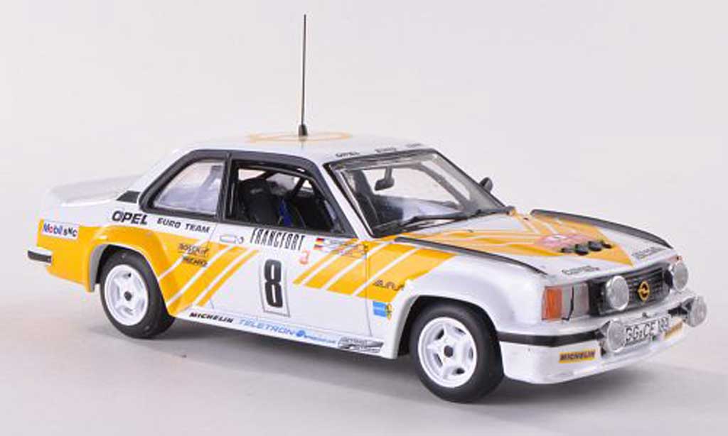 Opel Ascona B 1/43 Vitesse B 400 No.8 Euro Team Rally Monte Carlo 1980 diecast model cars