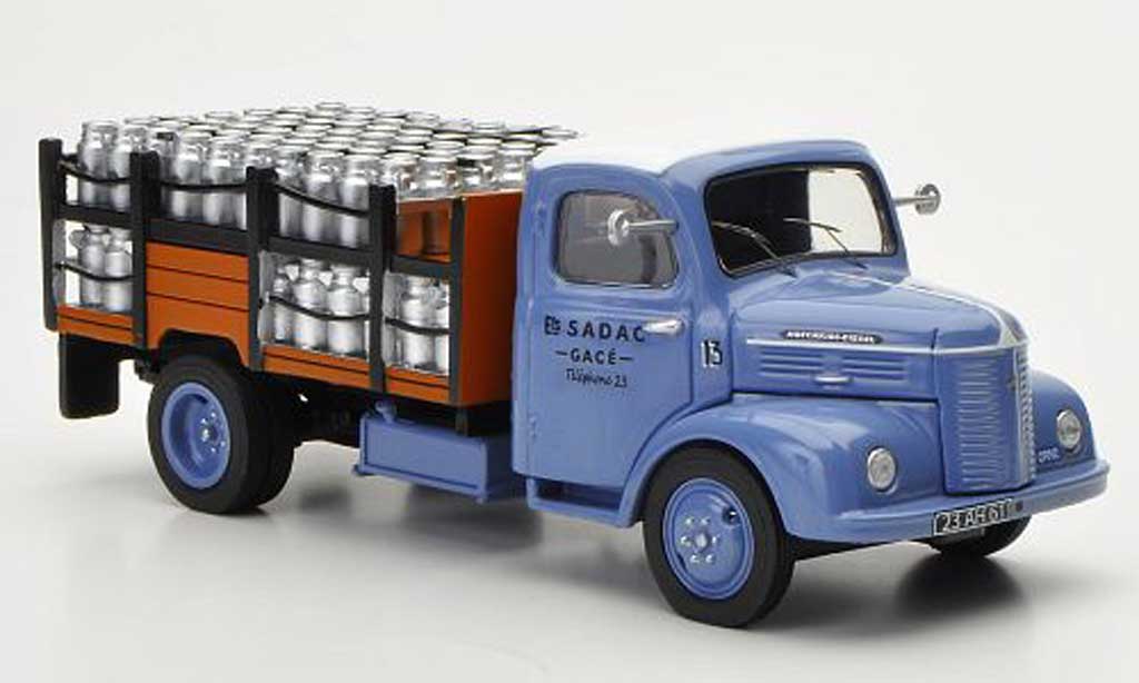 Hotchkiss PL 50 1/43 Eligor Pritsche SADAC mit Milchkannen als Ladegut diecast model cars