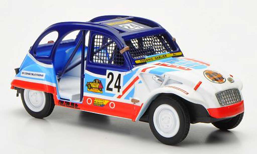 Citroen 2CV 1/43 Eligor Cross No.24 diecast model cars