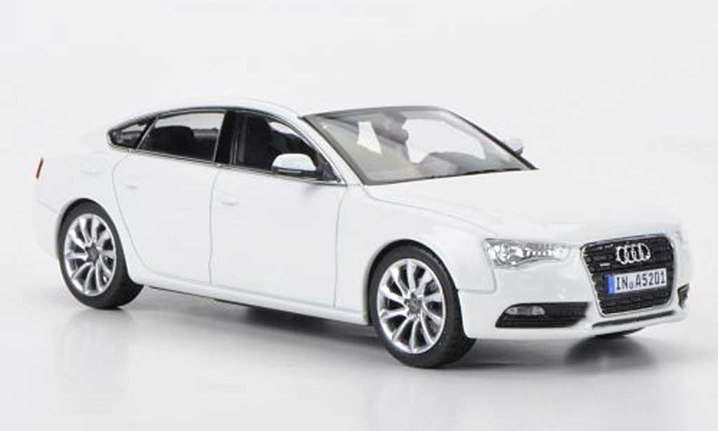Audi A5 1/43 Norev Sportback white 2011 diecast model cars