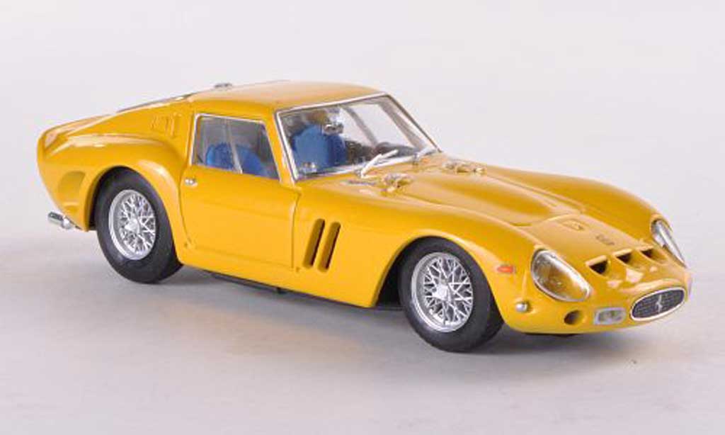 Ferrari 250 GTO 1965 1/43 Brumm GTO 1965 yellow diecast model cars