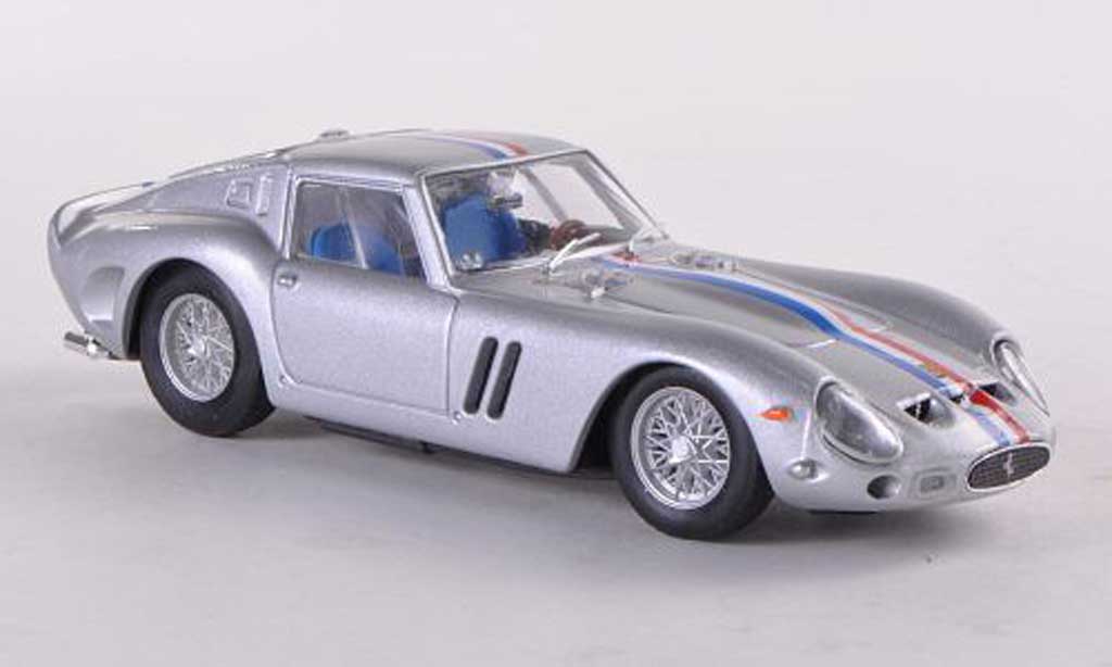 Ferrari 250 GTO 1963 1/43 Brumm GTO 1963 grey(blue-white-red-Streifen) diecast model cars