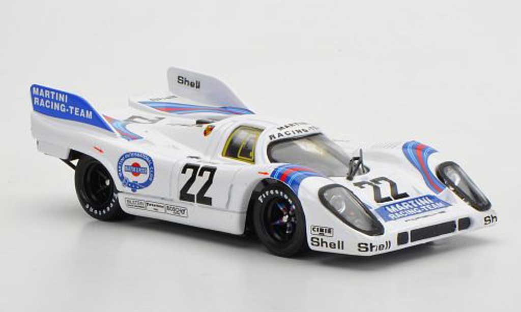 Porsche 917 1971 1/43 Brumm 1971 No.22 Martini Racing Team Marko / Van Lennep 24h Le Mans diecast model cars