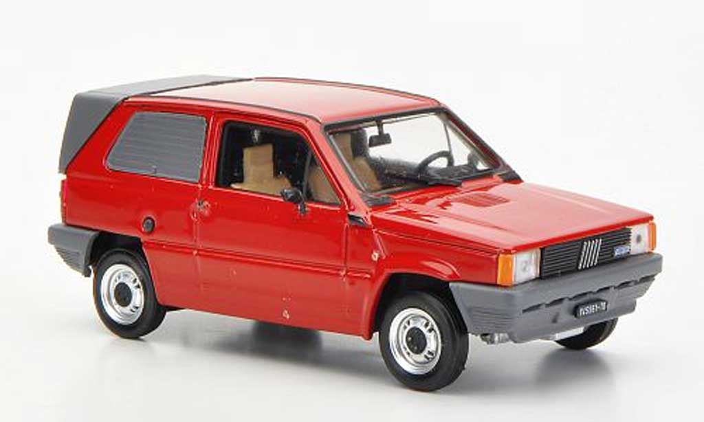 Fiat Panda 1/43 Brumm Van red Carozzeria Maggiora 1982 diecast model cars