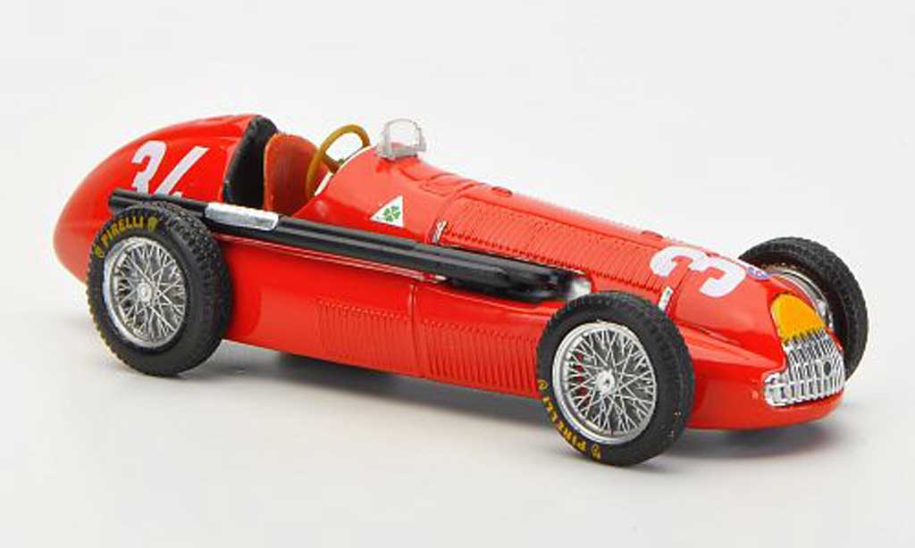 Alfa Romeo 158 1/43 Brumm No.34 J.M.Fangio GP Monaco 1950 diecast model cars