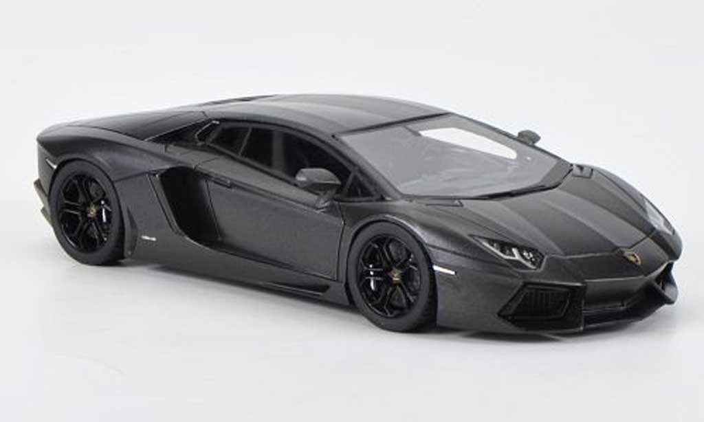 Lamborghini Aventador LP700-4 1/43 Fujimi LP700-4 mattblack diecast model cars