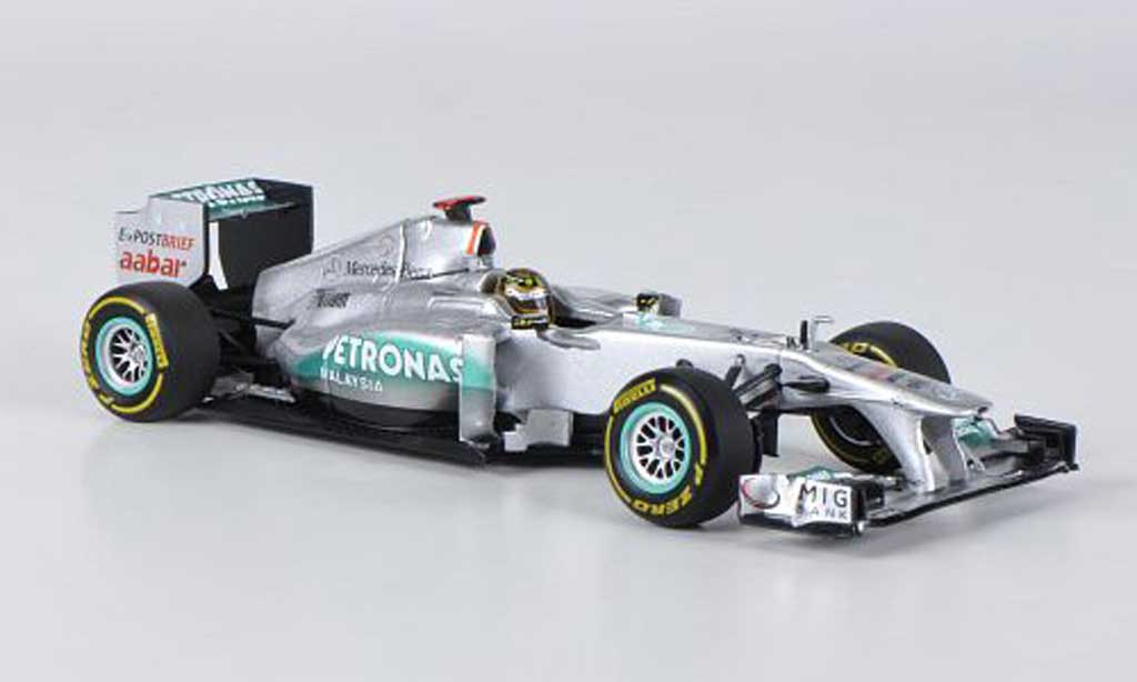 Mercedes F1 2011 1/43 Minichamps 2011 MGP W02 No.7 Petronas M.Schumacher GP Belgien diecast model cars