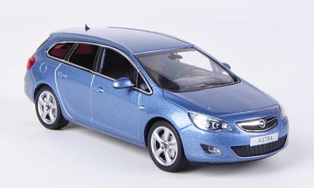 Opel Astra 1/43 Minichamps J Sports Tourer greyblue 2010 diecast model cars