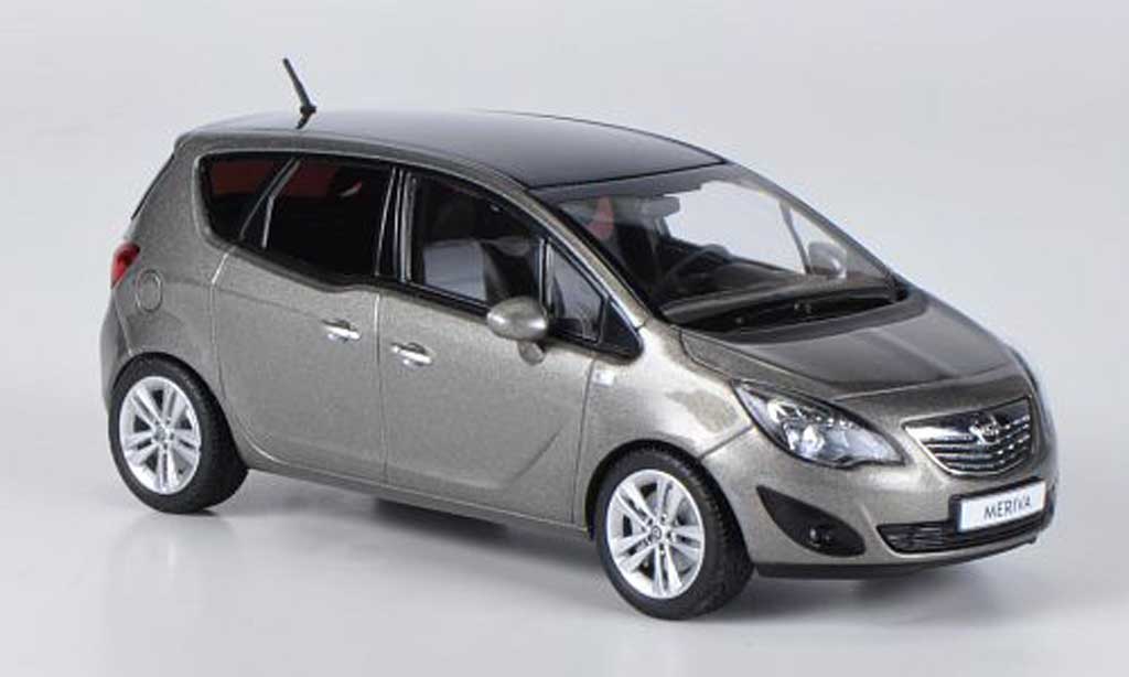 Opel Meriva 1/43 Minichamps grey brown 2010 diecast model cars