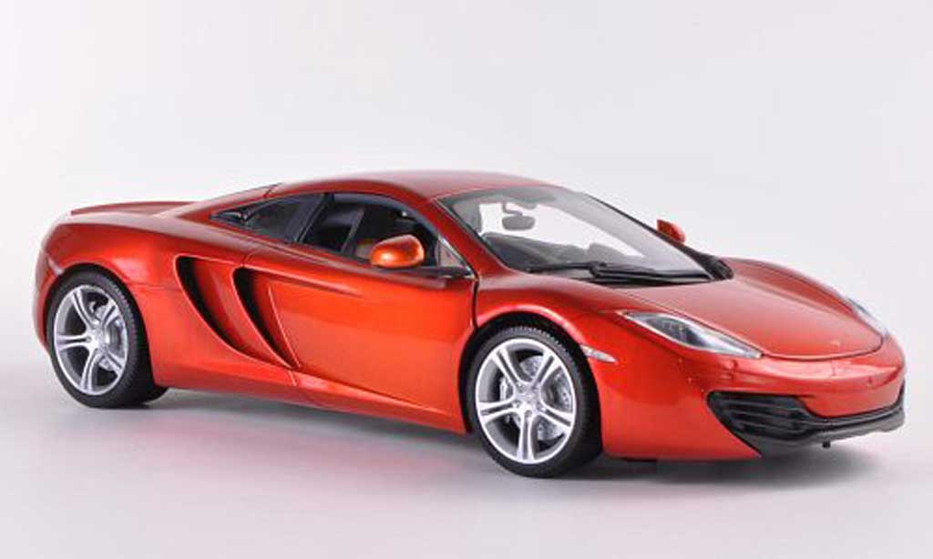 McLaren F1 2011 1/18 Minichamps 2011 MP4-12C orange diecast model cars