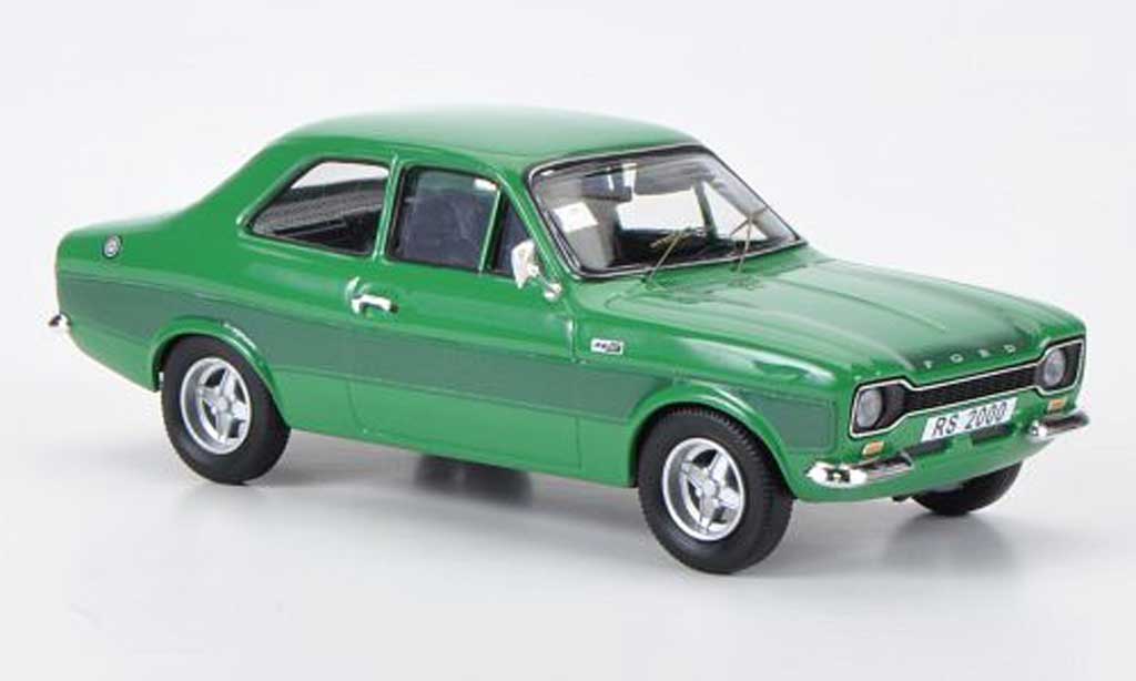 Ford Escort RS 2000 1/43 Trofeu RS 2000 grun RHD 1973 diecast model cars